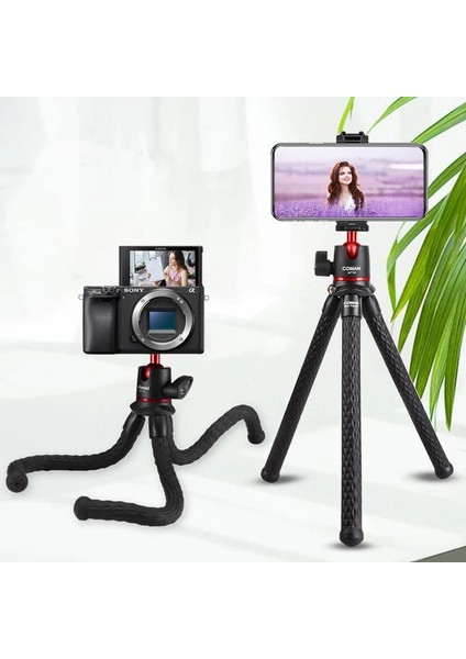 Uzaktan Ulanzi Mt-11 Dslr Akıllı Telefon Için Esnek Ahtapot Tripod 2 In 1 Tripod Sihirli Kol Için 1/4 '' Vida Uzatın LED Video Işığı (Yurt Dışından)