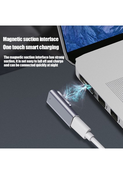 Magsafe1 Pd Yenı Tip C Manyetik USB Pd Adaptörü Apple Magsafe1 Magsafe 2 MacBook Pro USB C Dişi Hızlı Şarj 60 W Mıknatıs Fiş Dönüştürücü (Yurt Dışından)