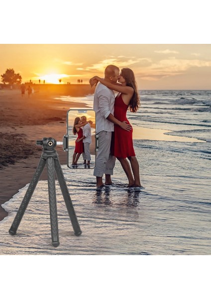 Bluetooth Sh Çok Fonksiyonlu Ahtapot Tripod Standı Bükme Max Esnek Kavrama Çeşitli Bacak Kamera Tutucu Vlog Video (Yurt Dışından)