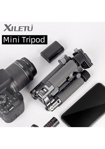 G28S Xıletu M5G Mini Taşınabilir Hafif Seyahat Tripod Masa Üstü Video Mini Tripod 360 Derece Top Kafa ile Kamera Dslr Slr Için (Yurt Dışından)