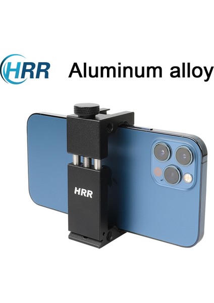 Siyah Metal Telefon Tripodu Montaj Adaptörü Alüminyum Akıllı Telefon Tutucu Klip Standı iPhone Samsung Huawei Xiaomi Cep Telefonu Aksesuarları (Yurt Dışından) fiyatları