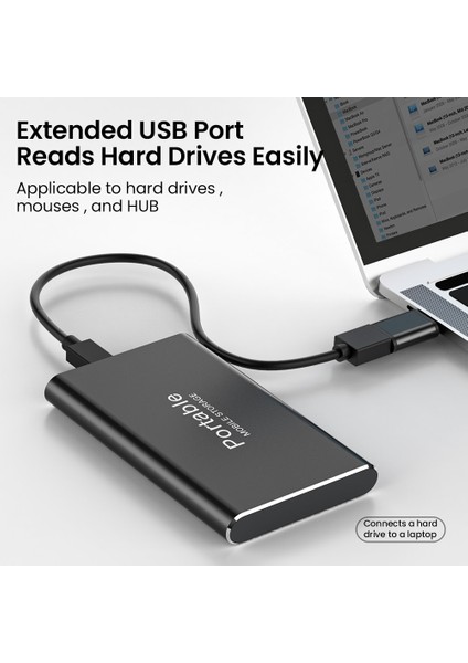 Gümüş USB 3.0 Tip-C Otg Adaptör Tip C USB C Erkek USB Dişi Dönüştürücü USB C Otg Konektörü Macbook Xiaomi Samsung Fare U Disk (Yurt Dışından)