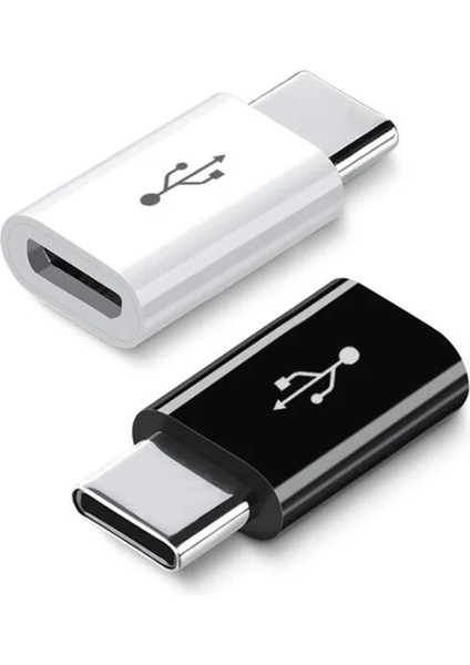 20 Adet Beyaz 50/100 Adet Adaptör Mikro USB Tip C Otg Fiş Android Mikro USB Konektörü Tip C Samsung Huawei Xiaomi Android Telefon Için (Yurt Dışından)
