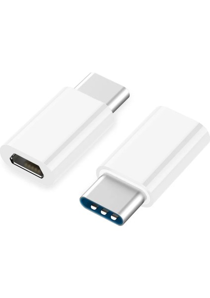 20 Adet Beyaz 50/100 Adet Adaptör Mikro USB Tip C Otg Fiş Android Mikro USB Konektörü Tip C Samsung Huawei Xiaomi Android Telefon Için (Yurt Dışından)