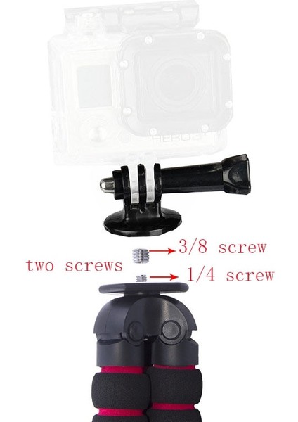 S Fosoto Ahtapot Tripodlar Gorillapod Standı Örümcek Mini Esnek Kamera Tripodu Telefon Gopro Canon Nikon Sony Kamera Akıllı Telefon (Yurt Dışından)
