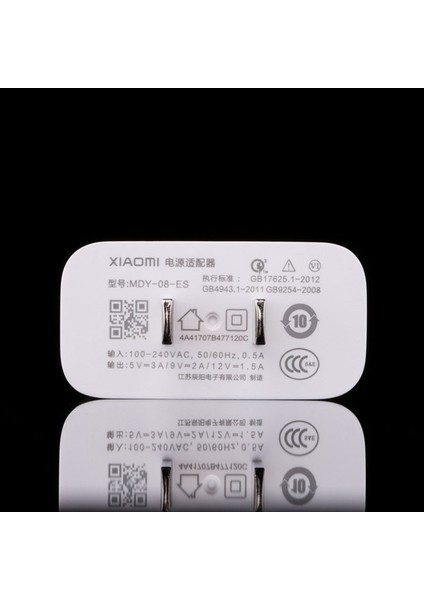 Yalnızca C Tipi Kablo Xiaomi Hızlı Şarj Cihazı 12V/1.5A Hızlı Şarj Adaptörü Mi 8 9 Se 6 A1 A2 A3 9t Mix Max Poco F2 Redmi Not 7 8 9 Pro Için C Tipi Kablo (Yurt Dışından) modelleri