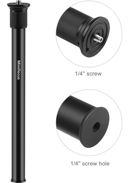 Uzatma Çubuğu El Ayarlanabilir 1/4 '' Tripod Montaj Monopod 2 Bölümlü Uzatma Çubuğu Tüpü Dslr Kamera Için Işık Kol Standı Gimbal Genişletici Kutup (Yurt Dışından)