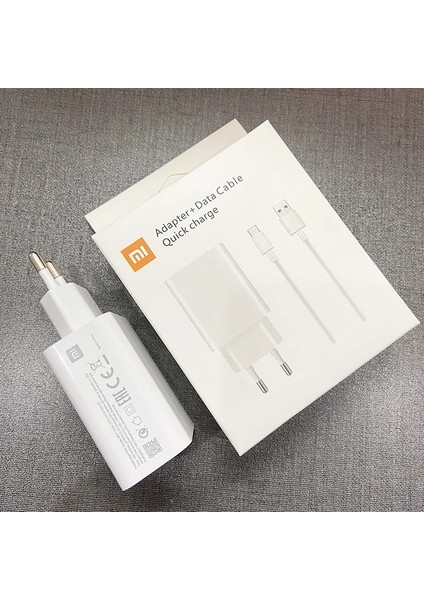 Kablo Xiaomi Hızlı Şarj Cihazı 27W Ab Qc 4.0 Turbo Hızlı Şarj Adaptörü USB Tipi C Kablosu Mi 11 10 9 9t Pro K40 K20 Pro Mi Not 10 Lite (Yurt Dışından) modelleri