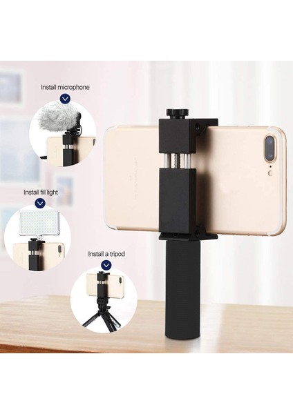 Alüminyum Telefon Tripod Montajı W Soğuk Ayakkabı Montajı, Destek Dikey ve Yatay, iPhone 12 11 Pro Için Evrensel Ayarlanabilir Kelepçe Seti (Yurt Dışından) fiyatları