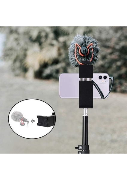Alüminyum Telefon Tripod Montajı W Soğuk Ayakkabı Montajı, Destek Dikey ve Yatay, iPhone 12 11 Pro Için Evrensel Ayarlanabilir Kelepçe Seti (Yurt Dışından) modelleri