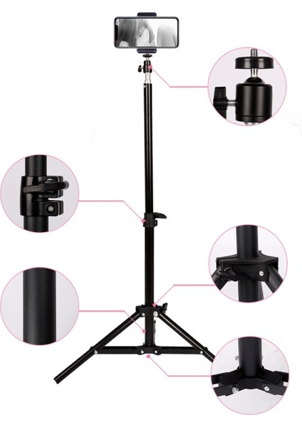 40 cm Fotoğraf Selfie Işığı Tripod Standı 1/4 Vida Kafası ile Bluetooth Uyumlu Uzaktan Telefon Klip Taşınabilir Mini Fotoğraf Stüdyosu (Yurt Dışından) indirimleri