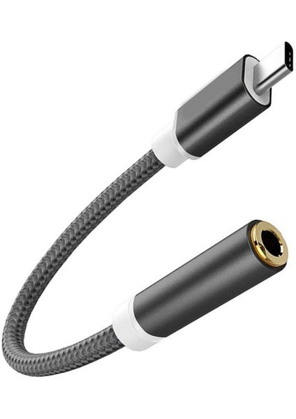 Altın Tip-C - 3,5mm Kulaklık Kablosu Adaptörü Tip-C Erkek - 3,5mm Kadın Ses Kablosu Adaptörü Samsung Xiaomi 12S URLTRA/12S Pro (Yurt Dışından) fiyatları