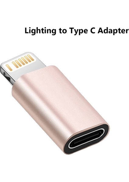 IPhone Adaptörü Için C Tipi Aydınlatma C Tipi 3.5mm Aux Jack Dişi IPhone 13 11 Pro x 8 USB C Kablo Dönüştürücü Şarj Konektörü (Yurt Dışından)