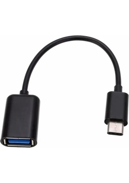 Beyaz Tip-C Otg Veri Kablosu USB 2.0 Tip-C Otg Adaptörü Evrensel Tip-C Arayüzü Cep Telefonu/pc Huawei IPhone Için IPad Tablet Için (Yurt Dışından)