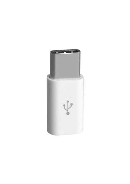 1 Adet Beyaz 5 Adet 1 Adet Tip-C Adaptör Mikro USB Tip C Şarj Konnektörleri Samsung Galaxy S8 S9 Artı Not 8 9 Tipc Usb-C Usbc Kablosu (Yurt Dışından)