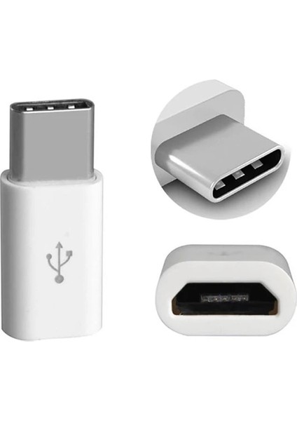 1 Adet Beyaz 5 Adet 1 Adet Tip-C Adaptör Mikro USB Tip C Şarj Konnektörleri Samsung Galaxy S8 S9 Artı Not 8 9 Tipc Usb-C Usbc Kablosu (Yurt Dışından) fırsatları