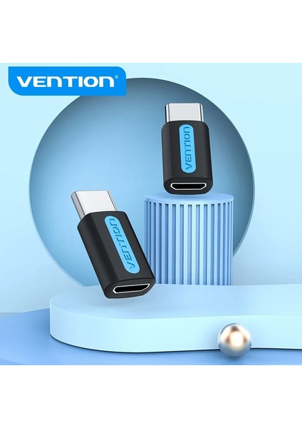 Tip C - Mikro USB Vention USB Tip C Otg Adaptör Mikro USB - Tip-C Adaptör Şarj Kablosu Dönüştürücü Için Xiaomi Mi 9 10 Huawei P30 Pro Oneplus 7 (Yurt Dışından)
