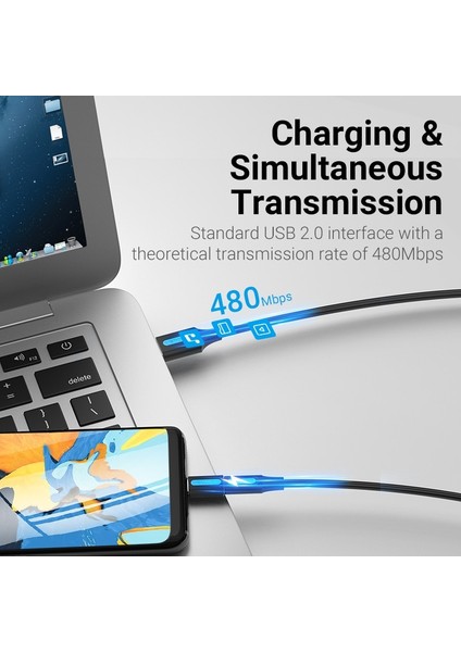 Tip C - Mikro USB Vention USB Tip C Otg Adaptör Mikro USB - Tip-C Adaptör Şarj Kablosu Dönüştürücü Için Xiaomi Mi 9 10 Huawei P30 Pro Oneplus 7 (Yurt Dışından)