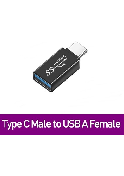 AD003 Otg Mikro USB 3.0 Oneplus 10 Pro Için USB C Adaptörü Samsung S22 Şarj Dizüstü Bilgisayarlar Dönüştürücü Telefon Aksesuarları C Tipi Kablo Tipo (Yurt Dışından)