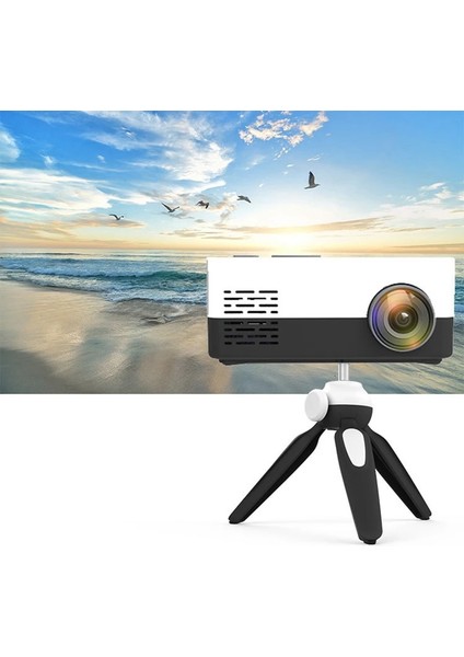 CEA15313BL K1 Mini Geri Çekilebilir Taşınabilir Tripod Projektör M6 Metrik Kafa Tripod IPhone Kamera Tripod Telefon Tutucu ile Donatılabilir (Yurt Dışından)