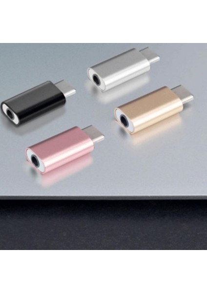 Gül Altın 4 Renk Mini Tip C 3.5mm USB C Ses Aux Jakı Taşınabilir Kulaklık Adaptörü Sumsang Huawei Xiaomi Dönüştürücü (Yurt Dışından) fırsatları