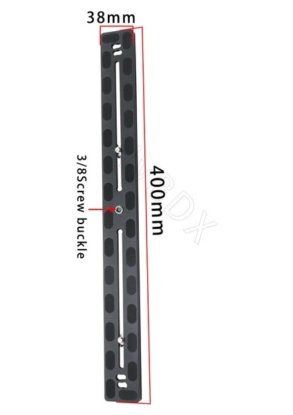 PU400 Tripod Plakası Hızlı Bırakma Plakası Kamera Plakası Hızlı Kelepçe Hızlı Montaj Pu Plaka Arca Swiss Dslr Kamera Tripodu Kafa 1/4 Vida (Yurt Dışından)