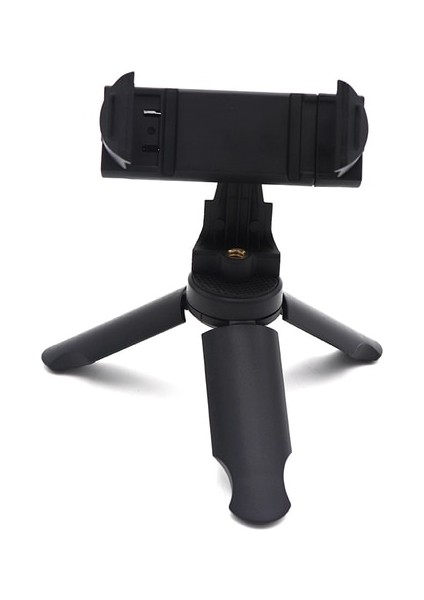 Paket 3 Mini Tripod Standı Vlog Tripod Monopod Cep Telefonu Gopro 7 8 iPhone 10 360 Dönen Telefon Tutucu Klip Halkalı Telefon Kılıfı Tripod (Yurt Dışından)