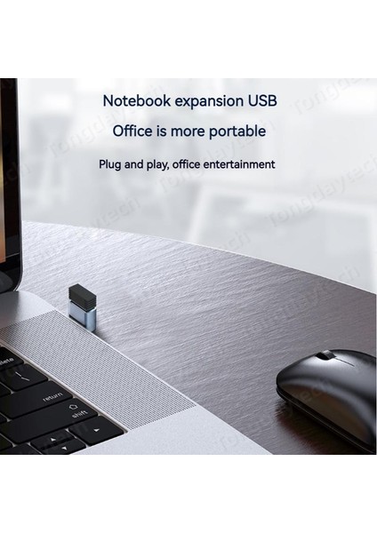 AD038 Metal USB Adaptörü C Telefon Aksesuarları Adaptörler Otg Kablo Tipi Mikro USB Adaptador Usbc Şarj Splitter Xiaomi Samsung S22 (Yurt Dışından)