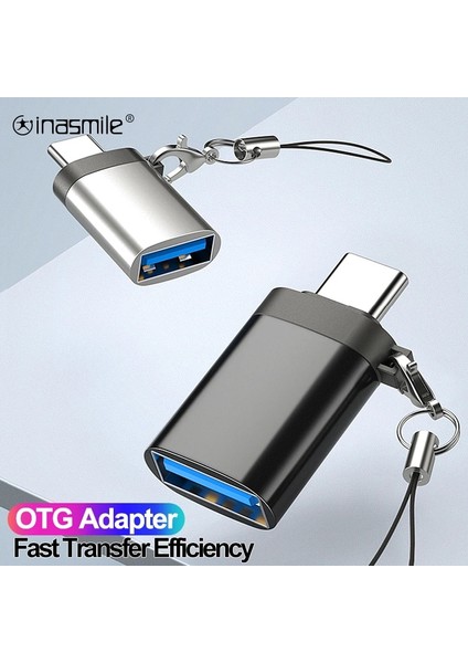 Micrototypec F Siyah 4 Takım Tip C - USB 3.0 Otg Adaptörü Macbookpro Xiaomi Huawei Samsung Telefon Için Şarj Kablosu Şarj Cihazı Tipi C - Mikro USB Kablosu (Yurt Dışından)