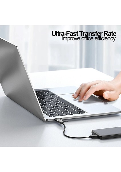 Micrototypec F Siyah 4 Takım Tip C - USB 3.0 Otg Adaptörü Macbookpro Xiaomi Huawei Samsung Telefon Için Şarj Kablosu Şarj Cihazı Tipi C - Mikro USB Kablosu (Yurt Dışından)