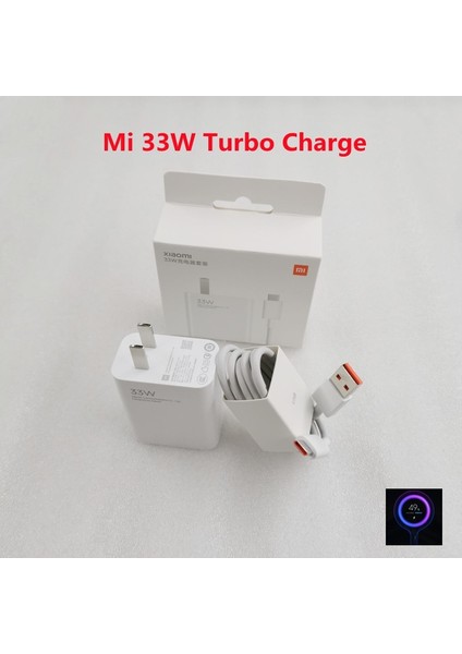 Abd Bir Kutu Kutusu ile Set 33W Şarj Cihazı Xiaomi Abd, Ab Turbo Şarj Için Orijinal C Tipi Kablo Xiaomi Redmi Için K40 Pro Poco X3 Nfc Mi 10 9 9t Pro NOTE10 11PRO (Yurt Dışından)