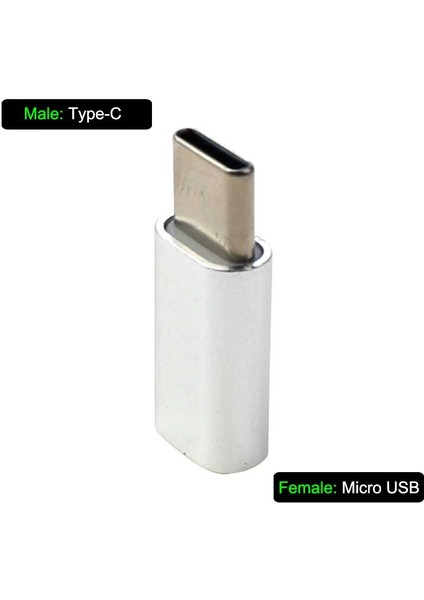 Mikro Ios Siyah Yuxi Veri Kablosu Şarj Kablosu Dönüştürücü Adaptör Iphone/android Için Mikro USB Tip-C - USB 3.0 Usb-C Adaptörü (Yurt Dışından)