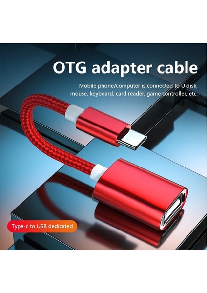 Altın Otg Adaptör Kablosu USB Tip C - USB 3.0 A Dişi Otg Veri Kablosu Adaptörü Xiaomi Samsung S20 Huawei Tip C Otg USB Kablosu (Yurt Dışından)