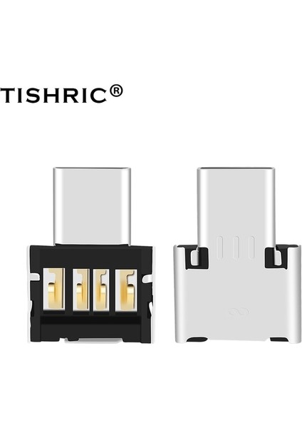 TSR422-MIKRO-USB Tıshrıc Otg Tip-C Otg Mikro USB Adaptörü USB Tip C USB 3.0 Şarj Veri Dönüştürücü Otg Kablosu Fare Klavye USB Dısk Flash (Yurt Dışından)