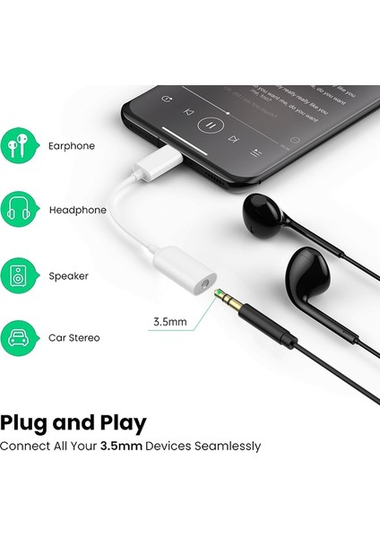Beyaz 1 Adet Orijinal USB Tip C 3.5mm Jack Ses Adaptör Kablosu Aux Xiaomi Mi 12 11 9 Pro Redmi K40 Pad 5 Kulaklık Dac Dönüştürücü Tipo (Yurt Dışından) fırsatları