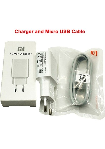 Mikro USB Kablosu Ekleyin Xiaomi 5V 2A Şarj Cihazı Için USB Şarj Cihazı Mi 8 9 Se Lite Için Mikro USB C Tipi Kablo A1 6 5 A2 Mix 2 2s Redmi 4x 5 Artı Not 5 4 4x 5A (Yurt Dışından)