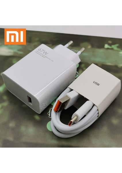 Yalnızca Ab Şarj Cihazı 67W Ab Hızlı Şarj Cihazı Qc4.0 Hızlı Şarj Adaptörü Mi 11 11T 12 12S Pro Için C Tipi Kablo Ultra Lite 11I 12X Poco F3 F4 X3 X4 Pro K50 (Yurt Dışından) fırsatları