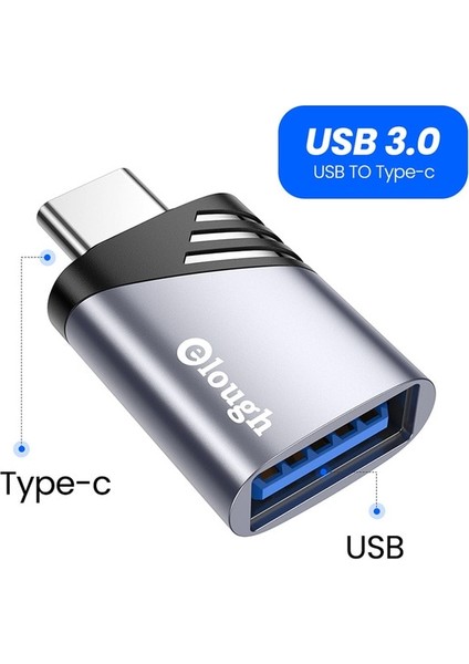 USB 3.0 Tip C G Elough Otg Adaptörü Manyetik Mikro USB C Aydınlatma Adaptörü Dişi Dönüştürücü iPhone Xiaomi Poco Macbook Otg Tip C USB Adaptörü (Yurt Dışından)