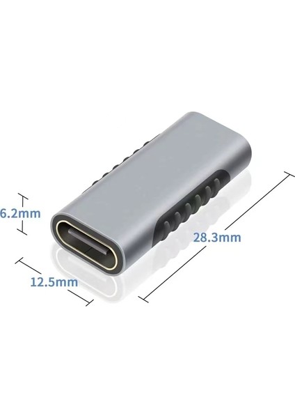 Gri 1 Adet USB C Tipi Adaptör Dişi Uzatma Kablosu Konektörü Telefon Tabletler Dizüstü Bilgisayarlar Için Taşınabilir Usb-C Çoğaltıcı Tip-C Dönüştürücü (Yurt Dışından) indirimleri