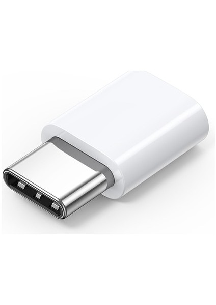 1 Adet Samıyoe 2 Adet Tip C Mikro USB Adaptör Konnektörü Samsung Xiaomi Tablet Telefon Mikro USB Erkek Tip C Dişi Dönüştürücü (Yurt Dışından)