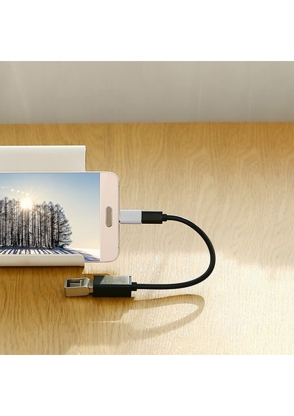 1 Adet Samıyoe 2 Adet Tip C Mikro USB Adaptör Konnektörü Samsung Xiaomi Tablet Telefon Mikro USB Erkek Tip C Dişi Dönüştürücü (Yurt Dışından)