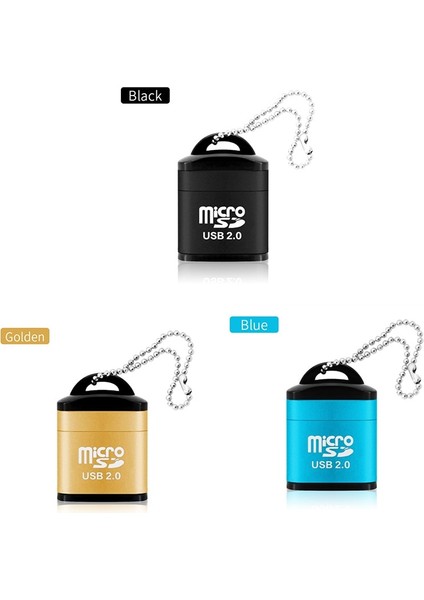 Goıd Mini Yüksek Hızlı USB 2.0 Kart Okuyucu Tf Mikro Sd Hafıza Kartı Adaptörü, Film Izlemek ve Dosya Aktarmak Için Kart Okuyucu (Yurt Dışından) fiyatları