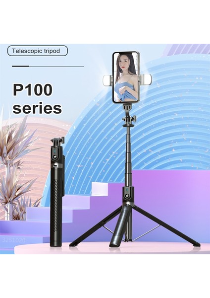 Hiçbir Dolgu Işığı Fgclsy 2022 Yeni Bluetooth Kablosuz Selfie Sopa Alüminyum Tripod 360 Derece Dönen Uzaktan Deklanşör iPhone Xiaomi Için (Yurt Dışından) fiyatları