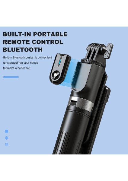 Hiçbir Dolgu Işığı Fgclsy 2022 Yeni Bluetooth Kablosuz Selfie Sopa Alüminyum Tripod 360 Derece Dönen Uzaktan Deklanşör iPhone Xiaomi Için (Yurt Dışından) modelleri