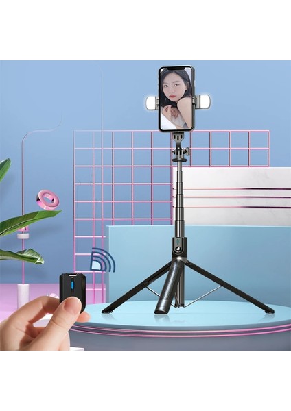 Hiçbir Dolgu Işığı Fgclsy 2022 Yeni Bluetooth Kablosuz Selfie Sopa Alüminyum Tripod 360 Derece Dönen Uzaktan Deklanşör iPhone Xiaomi Için (Yurt Dışından) fırsatları