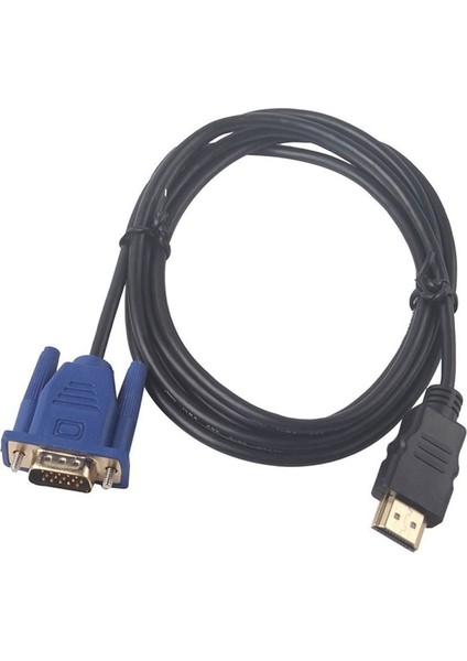 1.8m 1/1.8/3/5m HDMI Uyumlu Kablo HDMI Uyumlu VGA Hd ile Ses Adaptör Kablosu HDMI Uyumlu VGA Kablosu Dropshipping (Yurt Dışından) modelleri