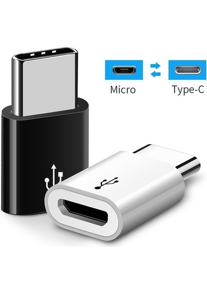 Beyaz Logo-5 Adet 5 Adet Adaptör Mikro USB Dönüşüm Tip-C Adaptör Veri Kablosu Dönüştürücü Şarj Veri Kablosu 2 In 1 Cep Telefonu Aksesuarları (Yurt Dışından) modelleri