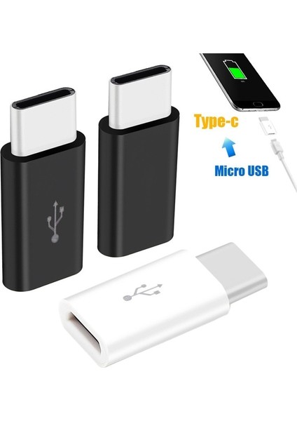 Beyaz Logo-5 Adet 5 Adet Adaptör Mikro USB Dönüşüm Tip-C Adaptör Veri Kablosu Dönüştürücü Şarj Veri Kablosu 2 In 1 Cep Telefonu Aksesuarları (Yurt Dışından) indirimleri