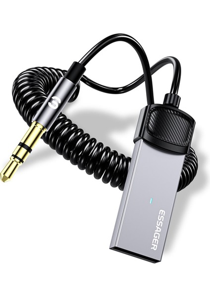 Aux Ses Adaptörü Profesyonel Araba Stereo Alıcısı Kablosuz 3.5mm Jack Bluetooth Uyumlu Araba Aksesuarları Için (Yurt Dışından) fırsatları
