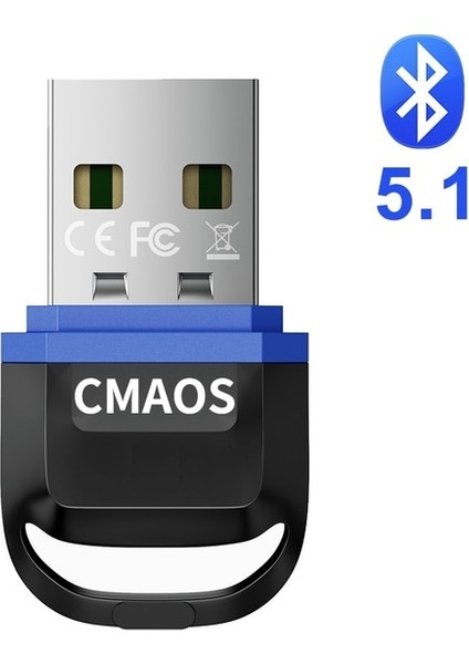 Bluetooth5.1c USB Bluetooth Adaptörü 5.1 Bluetooth Alıcısı USB Bluetooth 5 0 Dongle 5.0 Bt Verici Aptx Pc Dizüstü Hoparlör Için Mini Adaptör (Yurt Dışından)